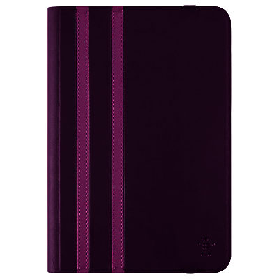 Belkin Twin Stripe Folio for iPad Mini and Mini 2/3/4, Purple Belkin Twin Stripe Folio for iPad Mini and Mini 2/3/4, Purple